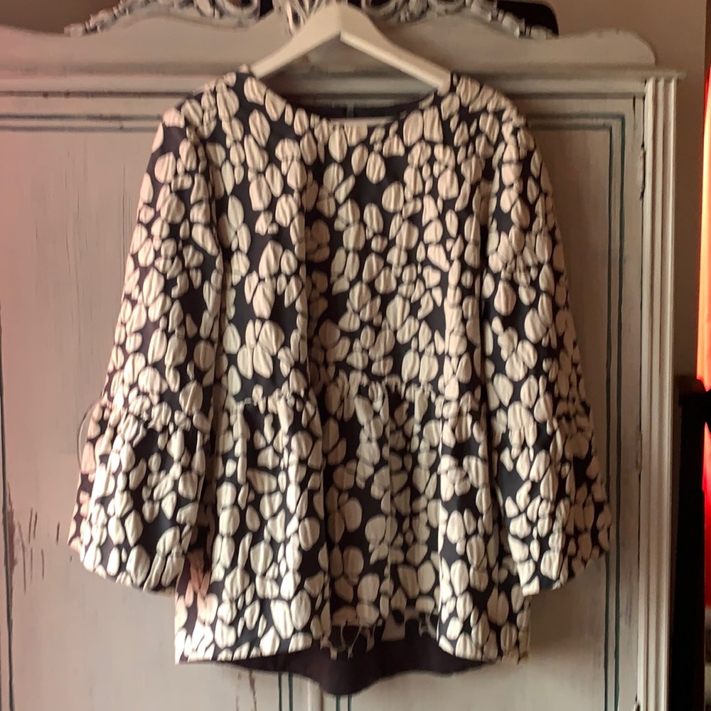 COS bell sleeve top . Purchased in London UK Brand new never worn adorable on